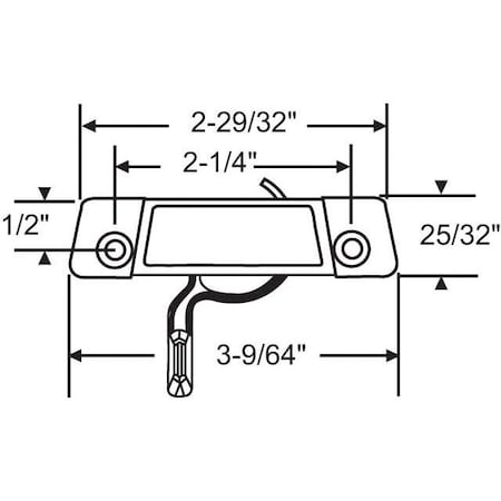 Strybuc LH Sash Lock Snow White 50-971-40LH